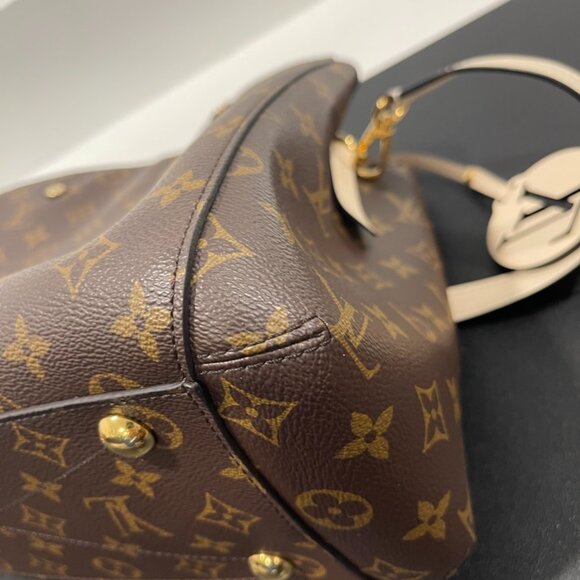 Louis Vuitton Montaigne BB Monogram Hand/Shoulder Bag Braided Handle (JB1212) - Picture 5 of 13